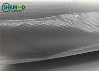 Hot Melt LDPE Film Embroidery Backing Fabric 0.07MM Thickness Film For Backing