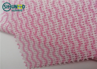 Viscose Polyester Spunlace Nonwoven Fabric For Wet Wipes Cleaning Cloth