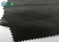 Bamboo Charcoal Spunlace Nonwoven Fabric Roll Cross Lapping For Facial Mask