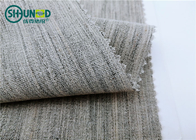 Soft Woven Wool Light Hair Bow Interlining Canvas Fabric For Garment Overcoat