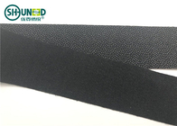 Black Garments Accessories High Elasticity PA Coating 3.5cm Width OEKO Certificate