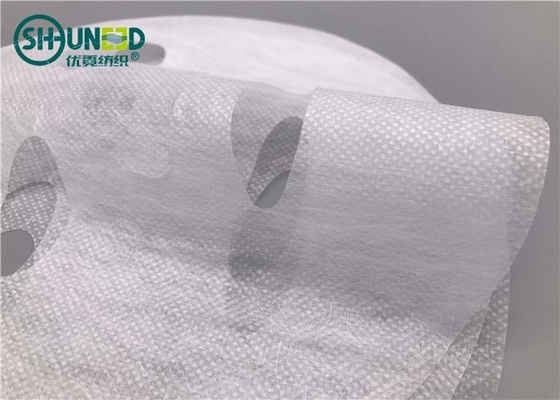 100% Natural Biodegradable PLA Spunbonded Nonwoven Fabric For Mask White Color
