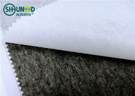 Polyester Double Dot Non Woven Interlining Rolls For Bonding Clothing