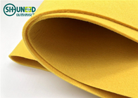 3mm Thick Yellow Color Polyester Needle Punch Nonwoven Sound Insulation