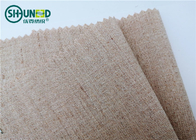 Woven Hair Bow Canvas Cotton Polyester Interlining 260gsm Lining For Garment Uniform Suit