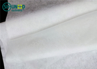 High Elastic Non Woven Fabric 100% PU Fusible Interlining Rolls For Disposable Gloves Furniture