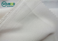 PA / PES Coating Fusible Interfacing 100% Polyester Double Dot Woven For Women And Men Suits