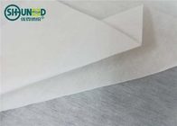 Tear Away Polyester Mix Viscose Embroidery Nonwoven Backing Paper Interlining For Garment