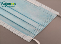 Wholesale surgical and civil use anti-virus anti-smog disposable blue face mask