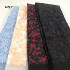 Sustainable Cotton Polyester Dry Jacquard Laces For Party Wedding Dress