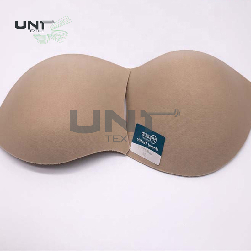 Breathable Garments Accessories Adjustable Bra Cup Padding Foam Fabric