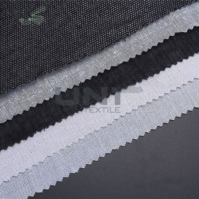 270gsm Resin Woven Interlining Textile Curtain Shirt Interlining