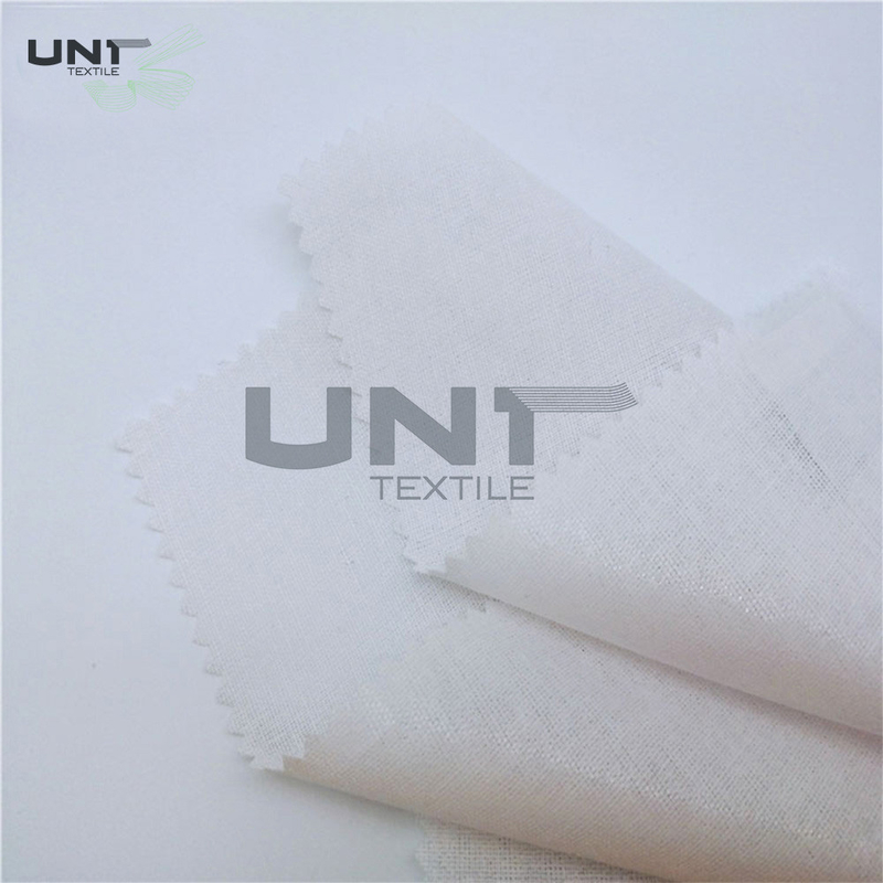 112cm Width Woven Interlining Shrink Resistant 30s Yarn Count