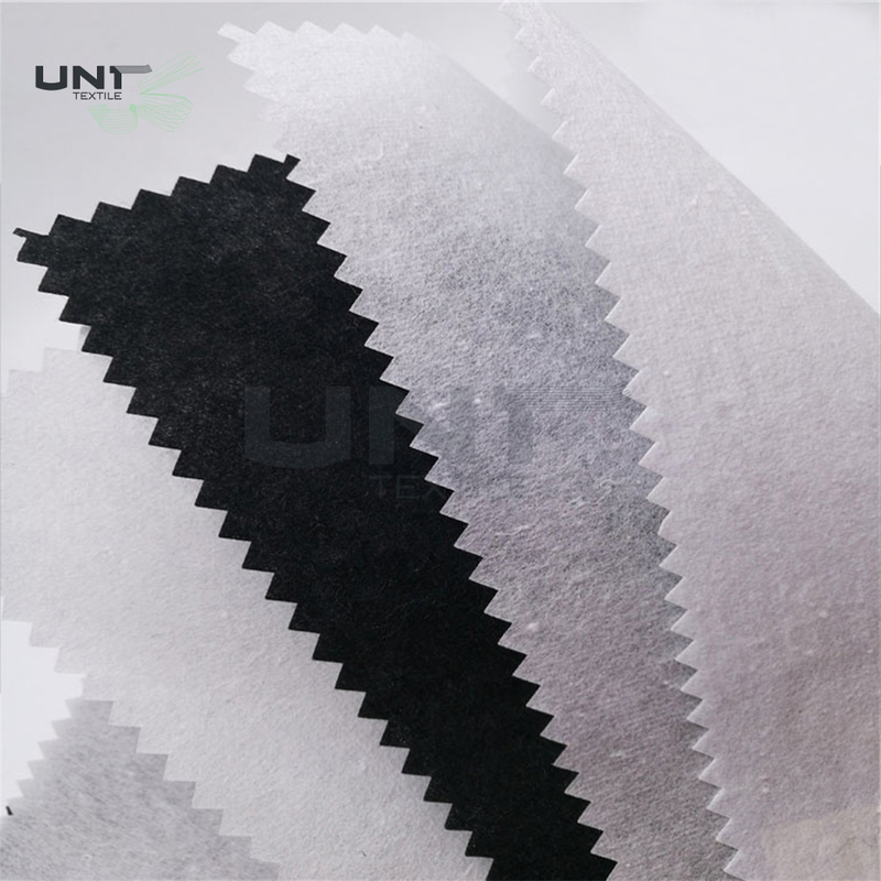 50gsm Embroidery Backing Fabric Non Woven 100% Recycle Cotton Black Color