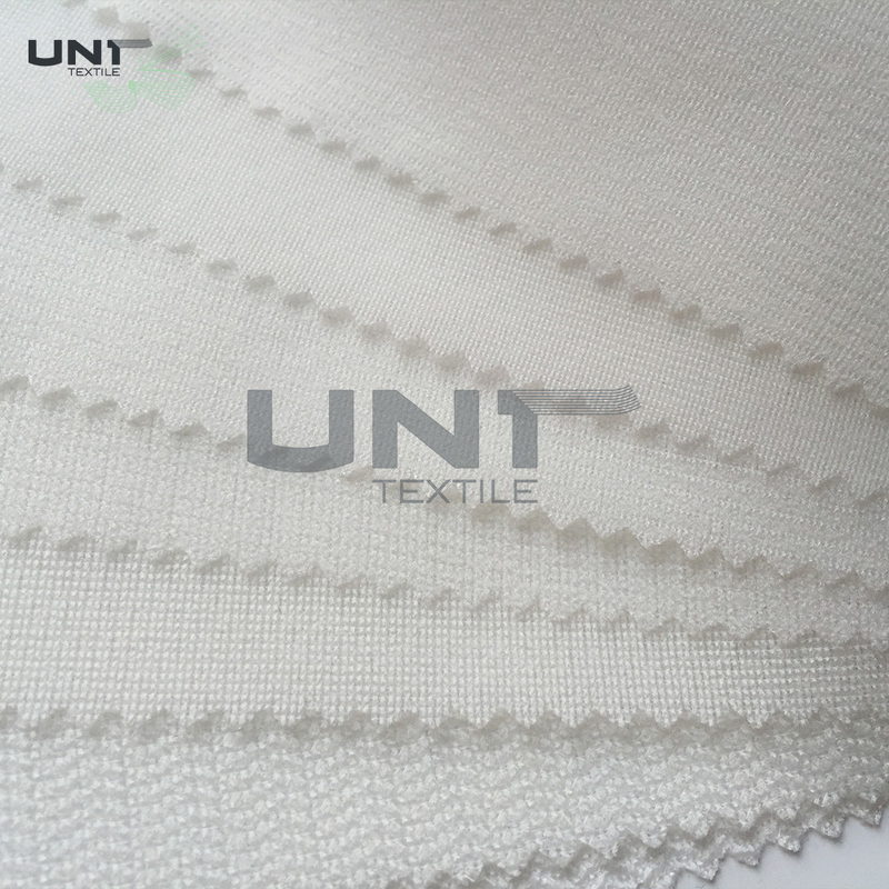 Knitted Woven Interlining Tricot Interlining For Fusing Garment / Leather