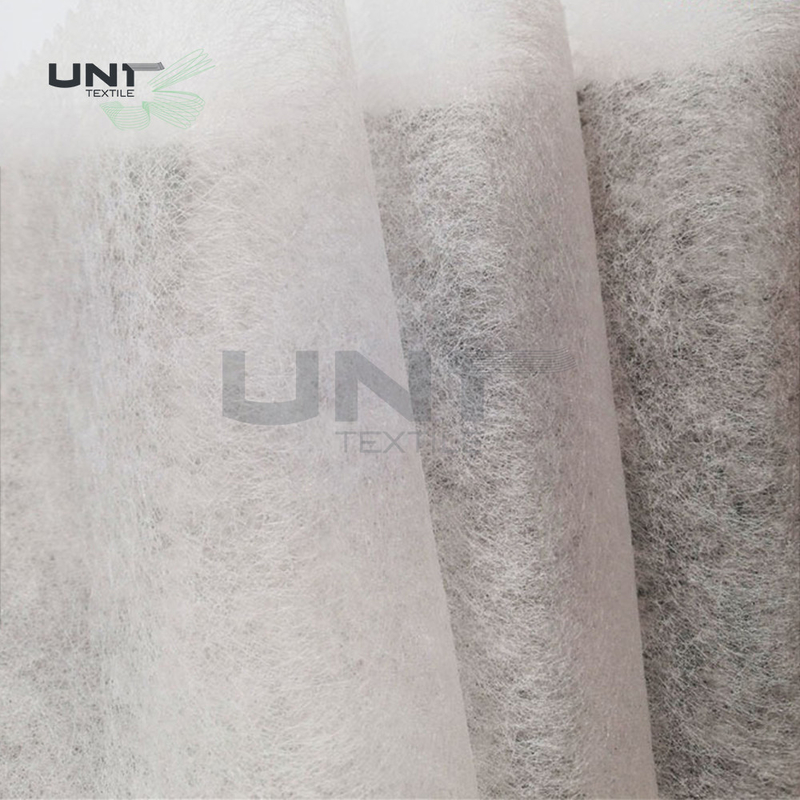 Industrial Long Fiber Non Woven Paper Fabric 50gsm For Milk Filtering And Embroidery