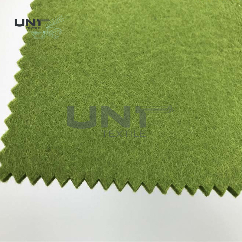 Colorful Polyester Needle Punch Nonwoven 1 - 10mm Thickness Plain Style