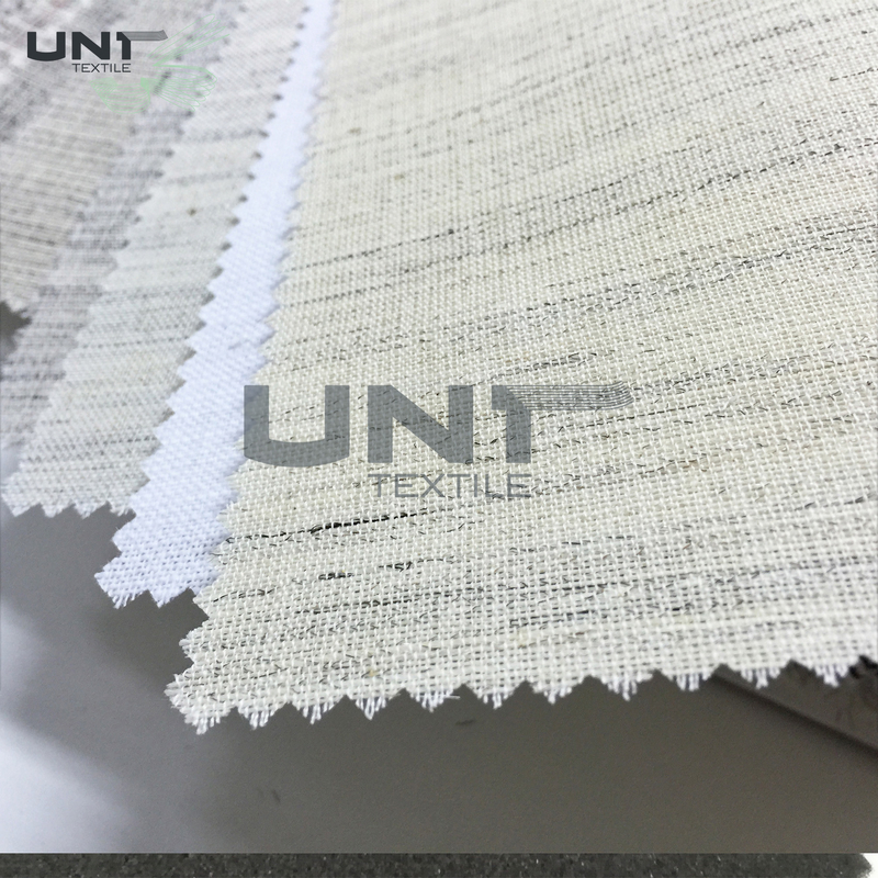 Polyester Hair Interlining Fabric For Front Of Suit And Overcoat