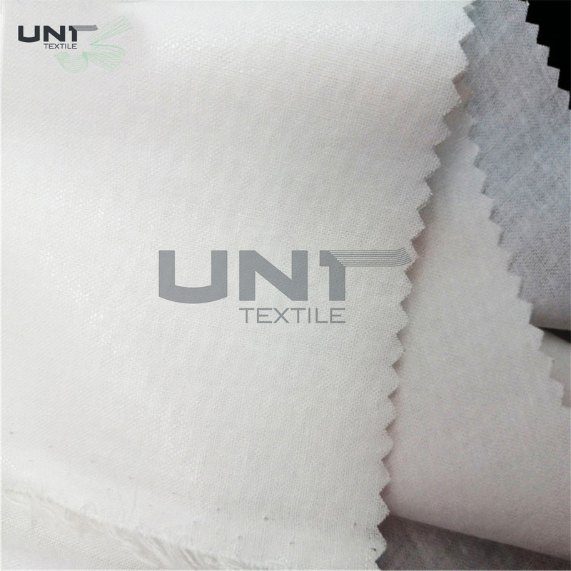 Formal Shirt Interlining Woven Fusible 110gsm Lining Soft Hand Feeling