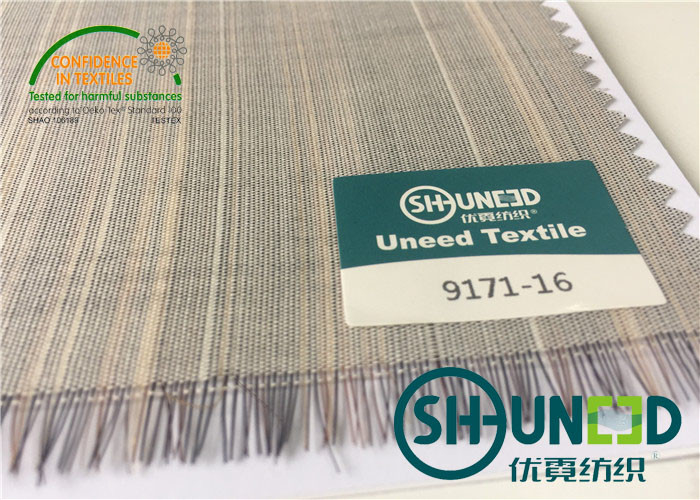 Horse Tail Woven Interlining Fabric For Uniform And Business Casual Suits