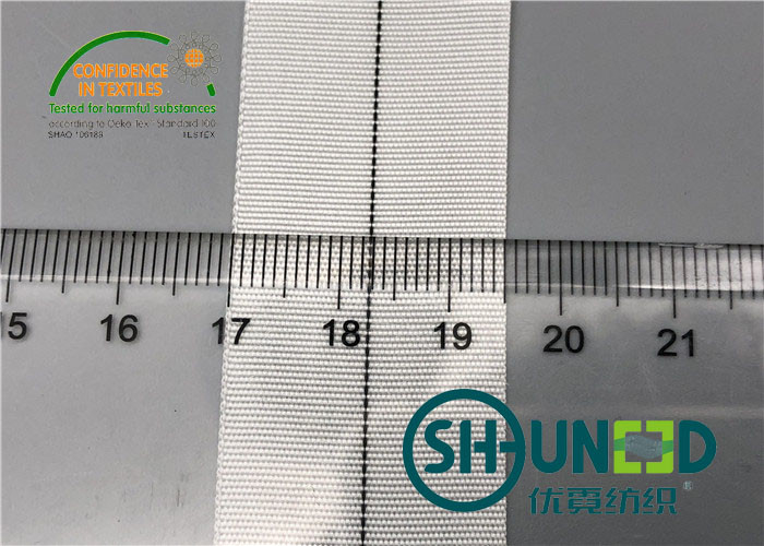 White Breathable Garments Accessories Nylon Curing Tape For Vulcanization