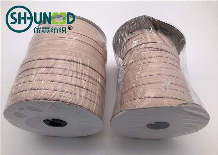 Customized Nude Garments Accessories Polyester Silicone Drip Elastic Tape