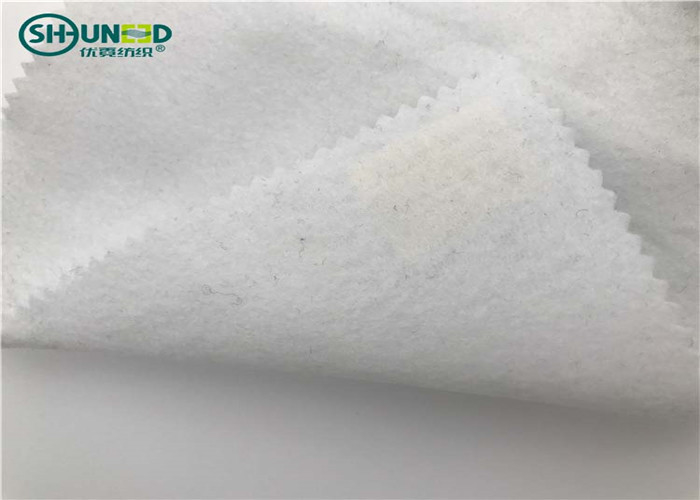 Durable Needle Punched Non Woven Fabric For Cheast Piece Garment Accessories