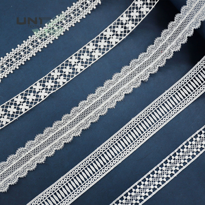 Embroidery Trimming Cotton Fabric Lace For Clothing Decoration