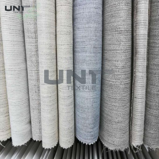 9206 Horse Hair Fabric Woven Interlining For Clothes Lining Fabrics