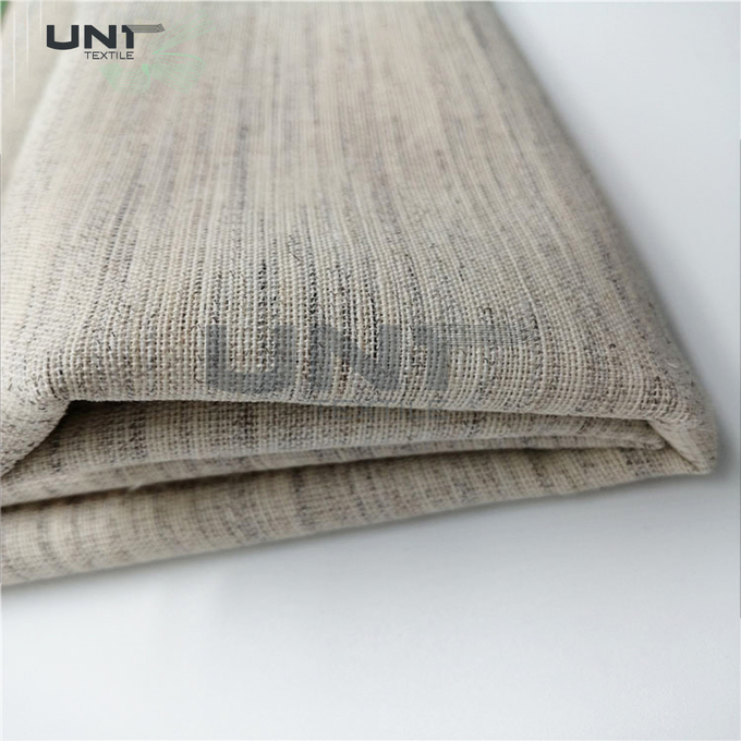 9206 Horse Hair Fabric Woven Interlining For Clothes Lining Fabrics