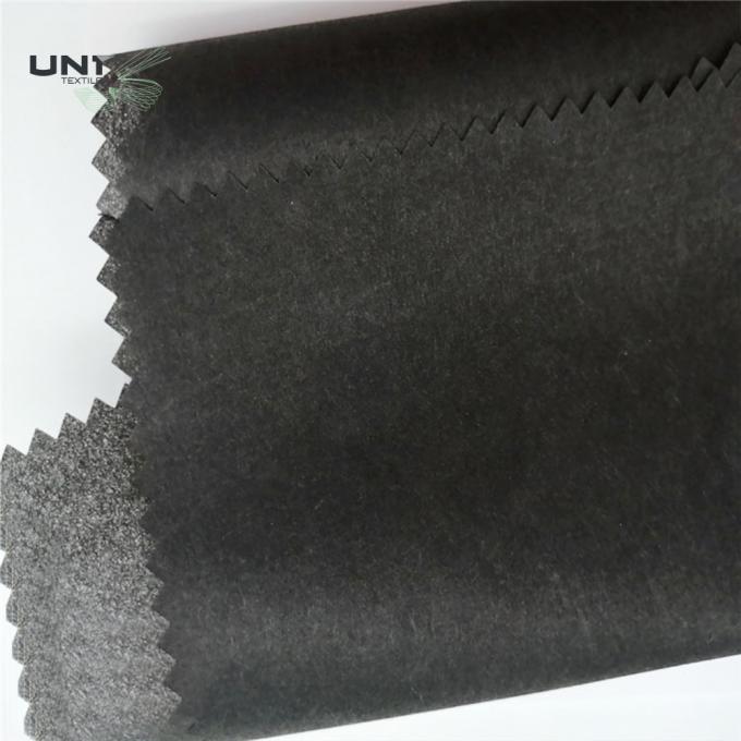 50gsm Embroidery Backing Fabric Non Woven 100 Recycle Cotton Black Color