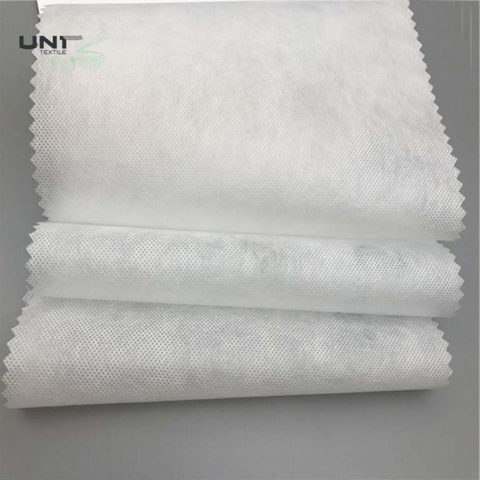 PVA Material Embroidery Backing Fabric Non Woven Fabric Rolls 30gsm Weight